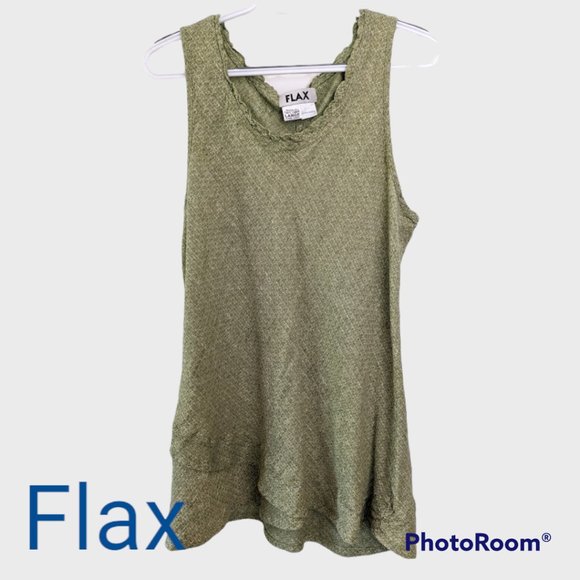 Flax Tops - Flax Linen Tank